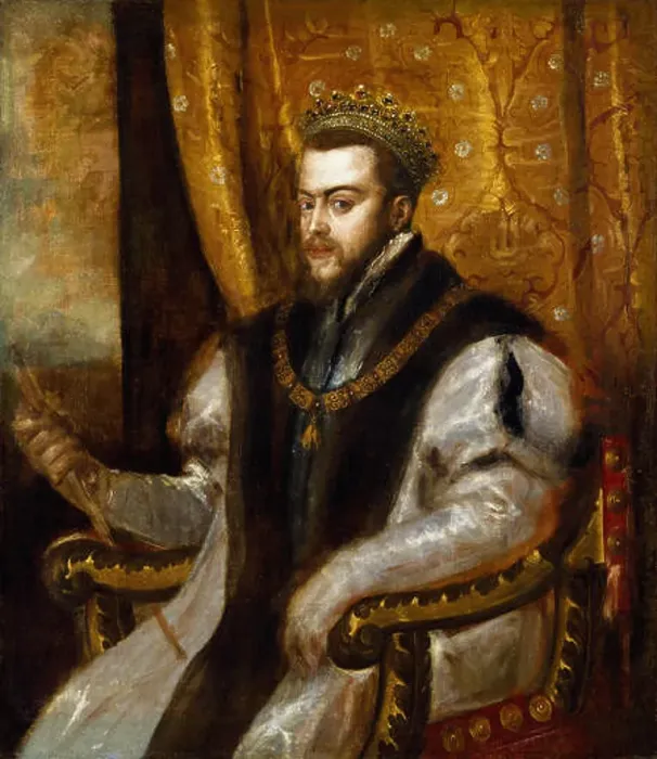 Framed Print : Titian - King Philip II of Spain - Cincinnati Art Museum Framed Print : Titian - King Philip II of Spain - Cincinnati Art Museum