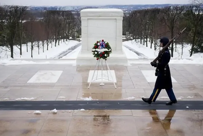 Framed Print : A Tomb Sentinel, 3d U.S. Infantry Regiment (The Old Guard) Framed Print : A Tomb Sentinel, 3d U.S. Infantry Regiment (The Old Guard)