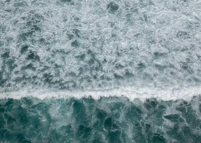 Framed Print : Topdown Wave Ocean Photo Framed Print : Topdown Wave Ocean Photo