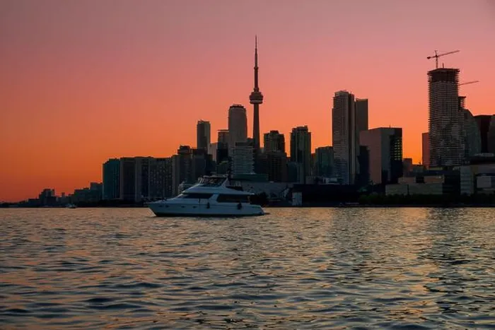 Framed Print : Toronto city skyline silhouette background Framed Print : Toronto city skyline silhouette background