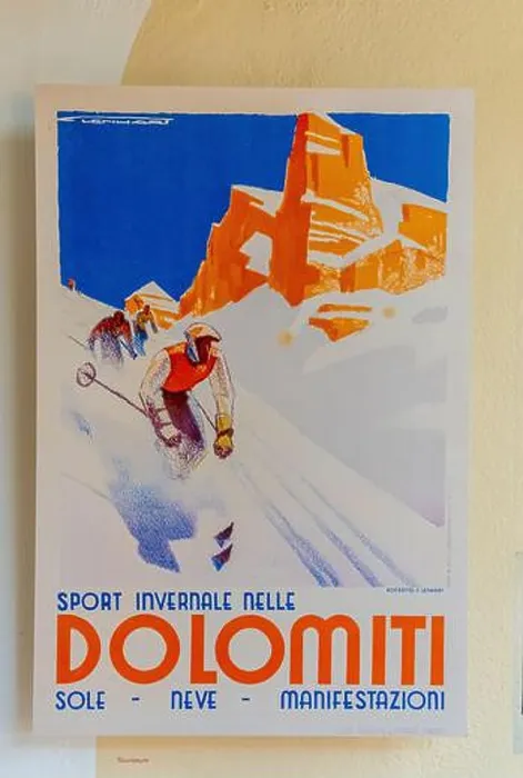 Framed Print : Tourist advertising posters from the early 1940s of the city of Merano Framed Print : Tourist advertising posters from the early 1940s of the city of Merano