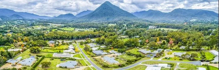 Framed Print : Town of Healesville surrounded by mountains in Victoria, Australia - aerial panorama Framed Print : Town of Healesville surrounded by mountains in Victoria, Australia - aerial panorama