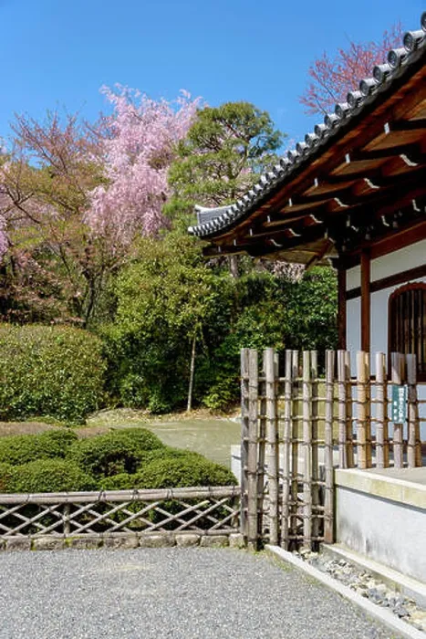Framed Print : Traditional architecture and garden of Kuri building in the Ryoanji temple Framed Print : Traditional architecture and garden of Kuri building in the Ryoanji temple
