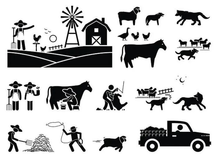 Framed Print : Traditional farmer lifestyle at barn Framed Print : Traditional farmer lifestyle at barn