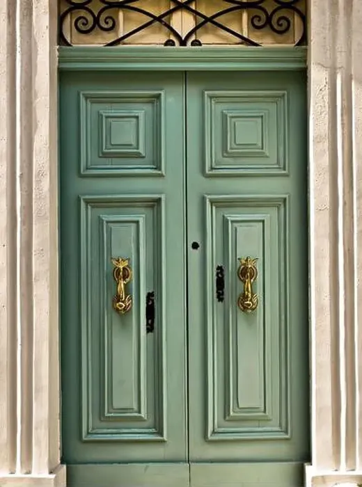 Framed Print : Traditional Maltese Door Framed Print : Traditional Maltese Door