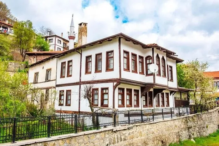 Framed Print : Traditional old house in Goynuk District of Bolu, Turkey. Beautiful historical house Framed Print : Traditional old house in Goynuk District of Bolu, Turkey. Beautiful historical house