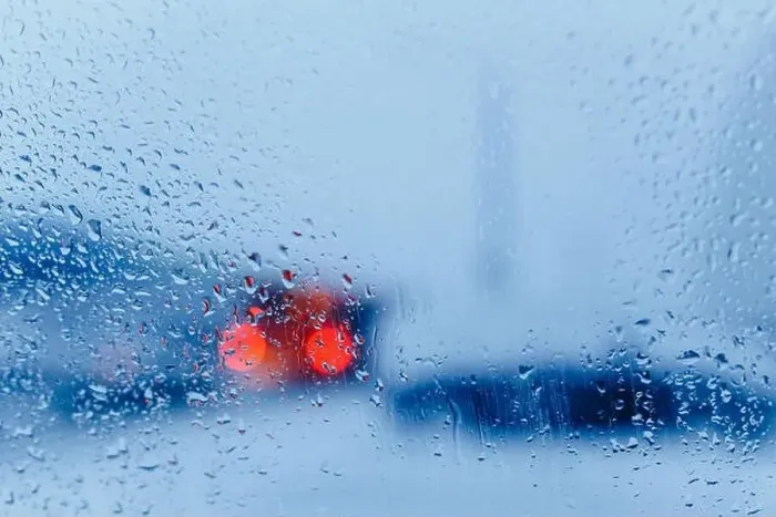 Framed Print : Traffic abstract in rain. Traffic seen from inside a car. Rain drops on windshield and car tail lights in bokeh Framed Print : Traffic abstract in rain. Traffic seen from inside a car. Rain drops on windshield and car tail lights in bokeh