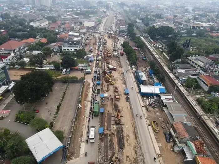 Framed Print : Traffic jam on the polluted streets of Bekasi Framed Print : Traffic jam on the polluted streets of Bekasi