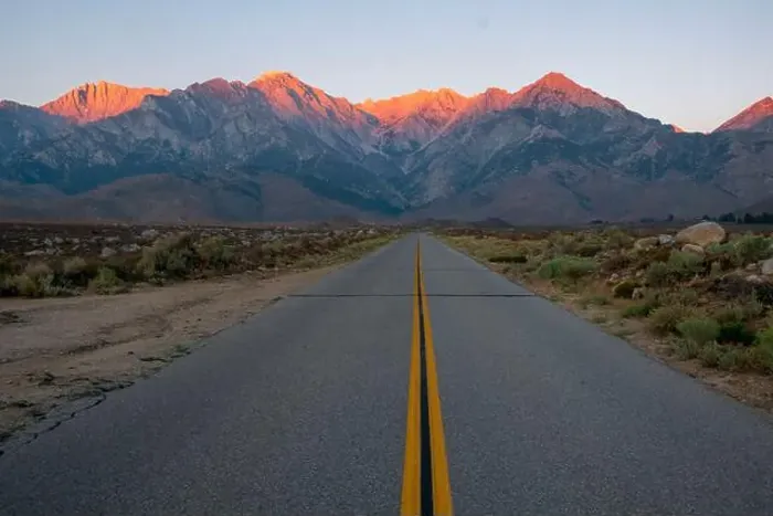 Framed Print : The trail to Kearsarge Pass is a difficult one
