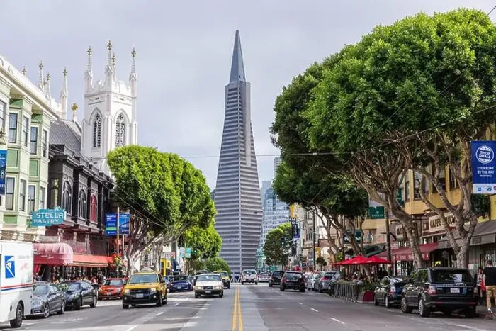 Framed Print : Transamerica Pyramid, Columbus Ave, San Francisco, California, USA Framed Print : Transamerica Pyramid, Columbus Ave, San Francisco, California, USA