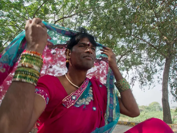 Framed Print : Transgender sex worker in a town in Andhra Pradesh, India Framed Print : Transgender sex worker in a town in Andhra Pradesh, India