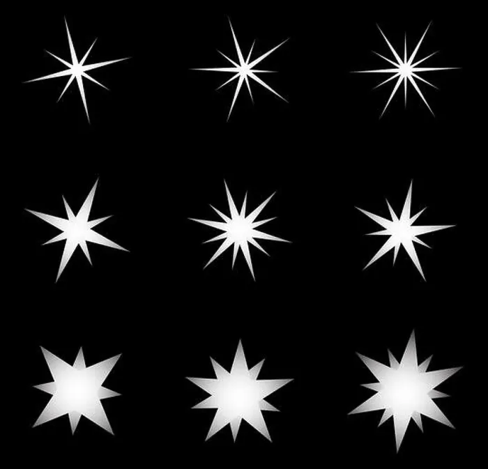 Framed Print : transparent star vector symbol icon design
