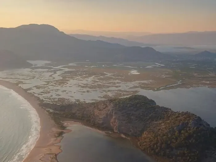 Framed Print : Travel to Best touristic destination, viewpoint over Dalyan. Iztuzu Beach Drone Photo, Aegean Sea, Dalyan Mugla Turkey Framed Print : Travel to Best touristic destination, viewpoint over Dalyan. Iztuzu Beach Drone Photo, Aegean Sea, Dalyan Mugla Turkey