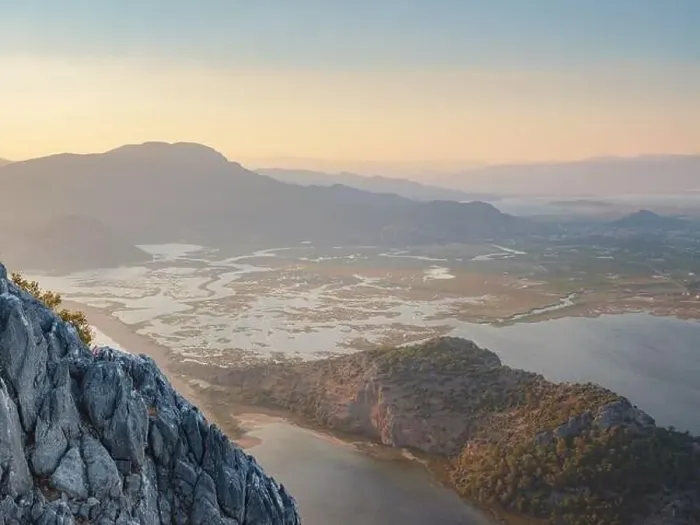 Framed Print : Travel to Best touristic destination, viewpoint over Dalyan. Iztuzu Beach Drone Photo, Aegean Sea, Dalyan Mugla Turkey Framed Print : Travel to Best touristic destination, viewpoint over Dalyan. Iztuzu Beach Drone Photo, Aegean Sea, Dalyan Mugla Turkey