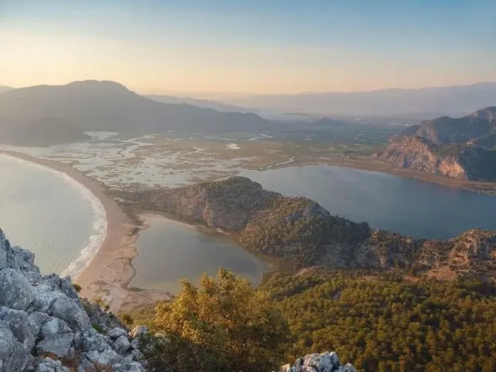 Framed Print : Travel to Best touristic destination, viewpoint over Dalyan. Iztuzu Beach Drone Photo, Aegean Sea, Dalyan Mugla Turkey Framed Print : Travel to Best touristic destination, viewpoint over Dalyan. Iztuzu Beach Drone Photo, Aegean Sea, Dalyan Mugla Turkey