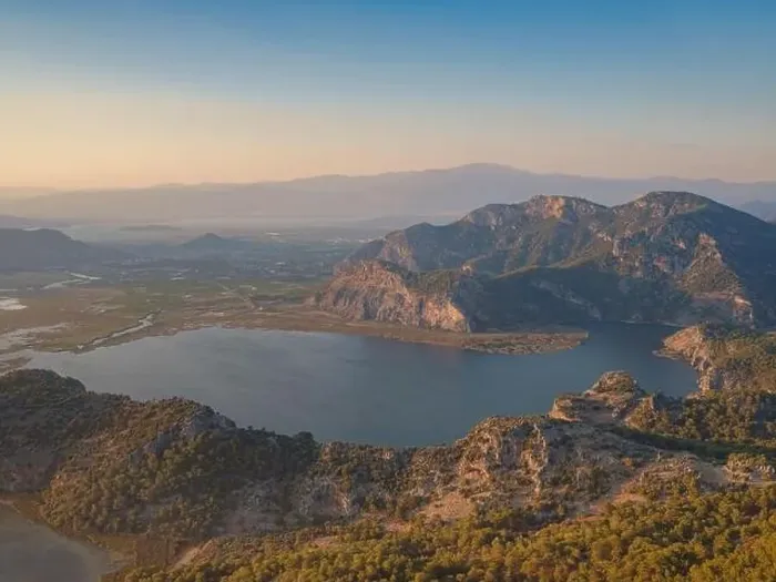 Framed Print : Travel to Best touristic destination, viewpoint over Dalyan. Iztuzu Beach Drone Photo, Aegean Sea, Dalyan Mugla Turkey Framed Print : Travel to Best touristic destination, viewpoint over Dalyan. Iztuzu Beach Drone Photo, Aegean Sea, Dalyan Mugla Turkey