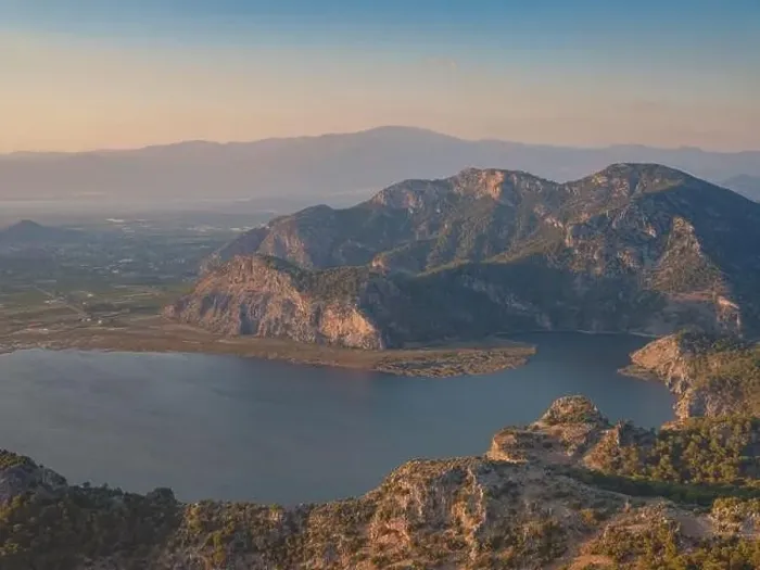 Framed Print : Travel to Best touristic destination, viewpoint over Dalyan. Iztuzu Beach Drone Photo, Aegean Sea, Dalyan Mugla Turkey Framed Print : Travel to Best touristic destination, viewpoint over Dalyan. Iztuzu Beach Drone Photo, Aegean Sea, Dalyan Mugla Turkey