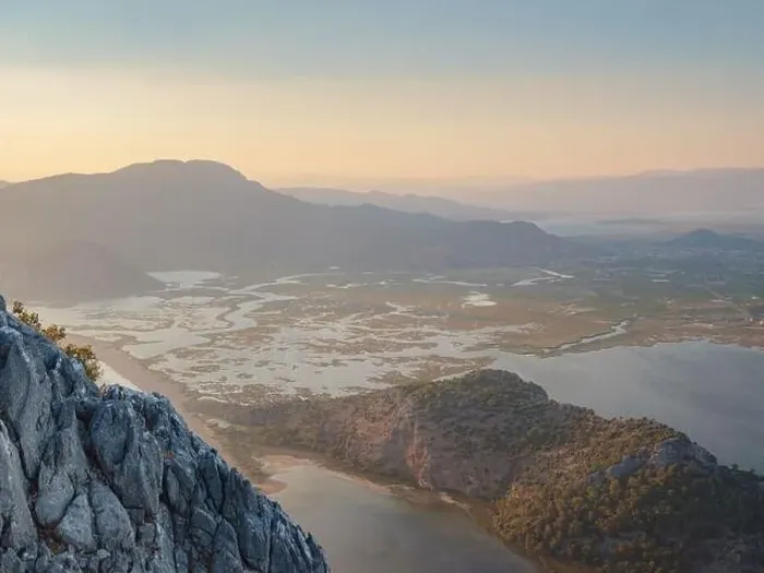 Framed Print : Travel to Best touristic destination, viewpoint over Dalyan. Iztuzu Beach Drone Photo, Aegean Sea, Dalyan Mugla Turkey Framed Print : Travel to Best touristic destination, viewpoint over Dalyan. Iztuzu Beach Drone Photo, Aegean Sea, Dalyan Mugla Turkey