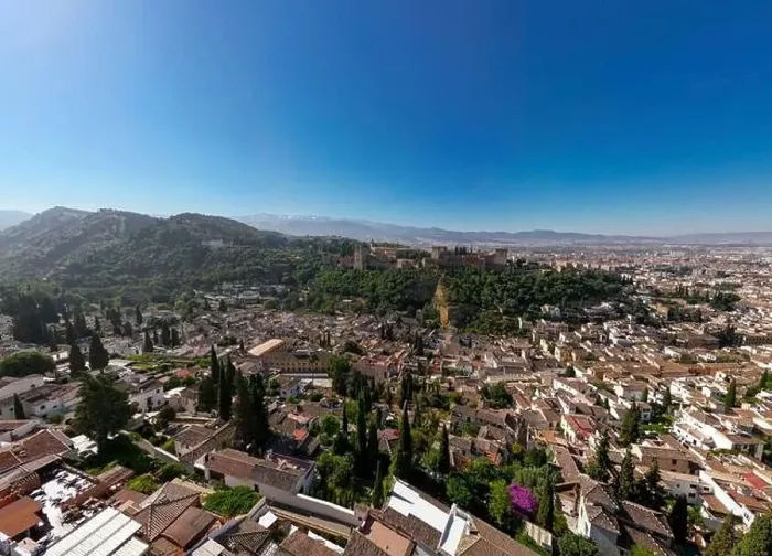 Framed Print : travelling around the alhambra city of Granada, Spain Framed Print : travelling around the alhambra city of Granada, Spain