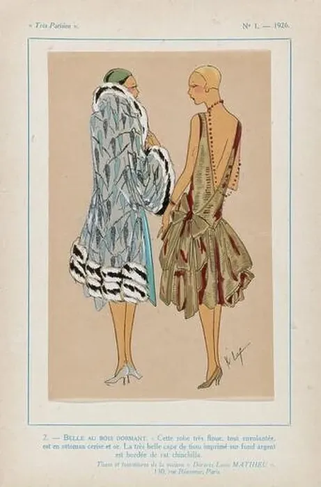 Framed Print : Très Parisien, 1926, No. 1, Pl Framed Print : Très Parisien, 1926, No. 1, Pl