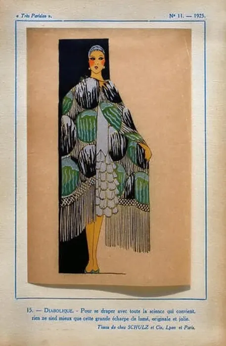 Framed Print : Tres Parisien La Mode Le Chic L'Elegance 1920 - 1936 ( photomechanical process on transparent paper) Framed Print : Tres Parisien La Mode Le Chic L'Elegance 1920 - 1936 ( photomechanical process on transparent paper)
