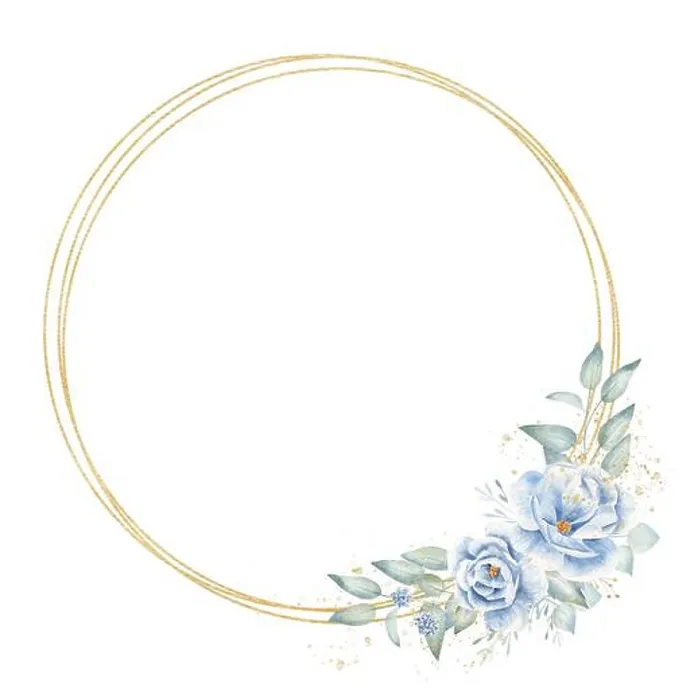 Framed Print : Triple circular floral border hand drawn raster illustration Framed Print : Triple circular floral border hand drawn raster illustration