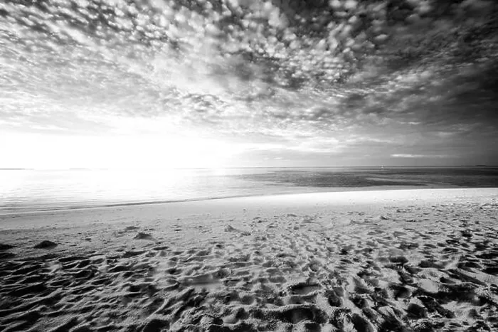 Framed Print : Empty tropical beach background. Horizon with sky and white sand. Idyllic beach landscape Framed Print : Empty tropical beach background. Horizon with sky and white sand. Idyllic beach landscape
