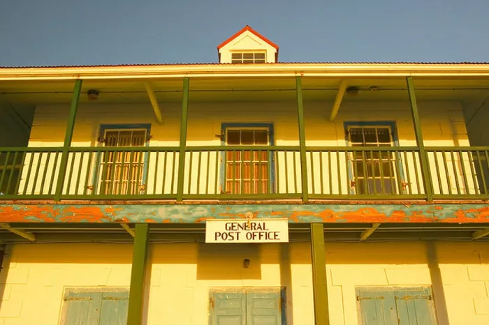 Framed Print : Turks and Caicos, Grand Turk Island, Cockburn Town, General Post Office at sunset, Front Street Framed Print : Turks and Caicos, Grand Turk Island, Cockburn Town, General Post Office at sunset, Front Street