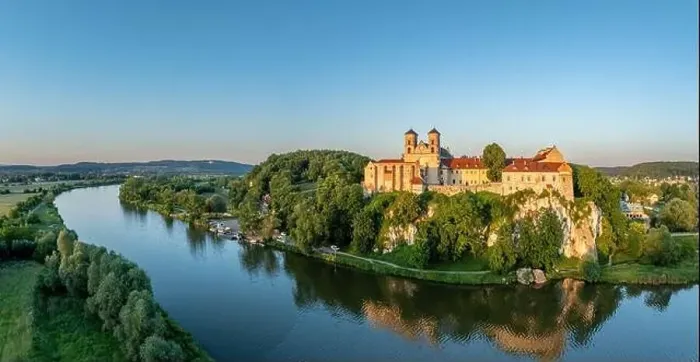 Framed Print : Tyniec near Krakow, Poland. Benedictine abbey Framed Print : Tyniec near Krakow, Poland. Benedictine abbey