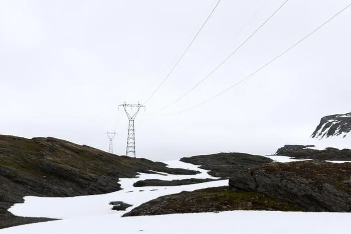 Framed Print : Typical norwegian landscape with snowy mountains and electric line near the famous Aurlandsvegen (Bjorgavegen), mountain road, Aurland, Norway Framed Print : Typical norwegian landscape with snowy mountains and electric line near the famous Aurlandsvegen (Bjorgavegen), mountain road, Aurland, Norway