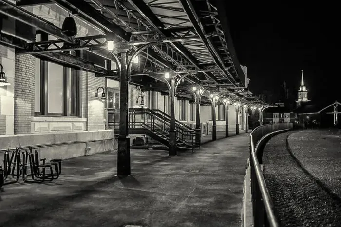 Framed Print : Union Station, Worcester, MA Framed Print : Union Station, Worcester, MA