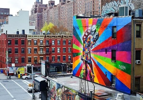 Urban art in Chelsea, New York City