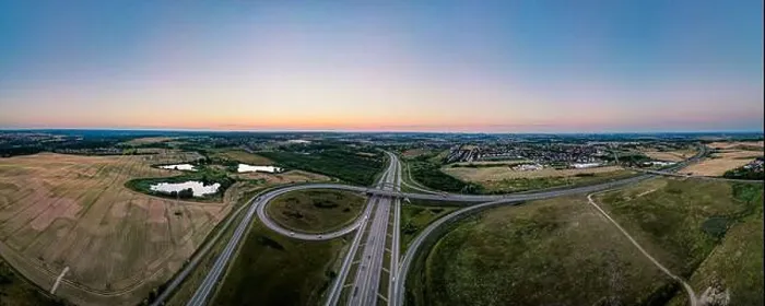 Framed Print : Urban Car Road Traffic Congestion Aerial Panoramic View Framed Print : Urban Car Road Traffic Congestion Aerial Panoramic View