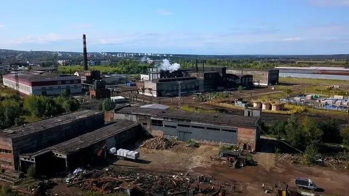 Framed Print : Urban industry from drone. Action Framed Print : Urban industry from drone. Action