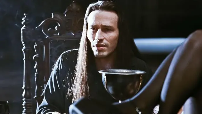 Framed Print : USA. Michael Wincott in a scene from the ©Miramax film: The Crow (1994)