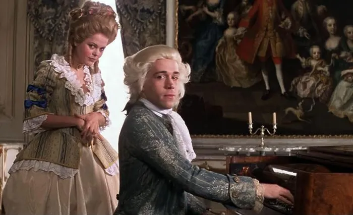 Framed Print : USA. Tom Hulce in the (C)Orion Pictures film: Amadeus (1984) Framed Print : USA. Tom Hulce in the (C)Orion Pictures film: Amadeus (1984)