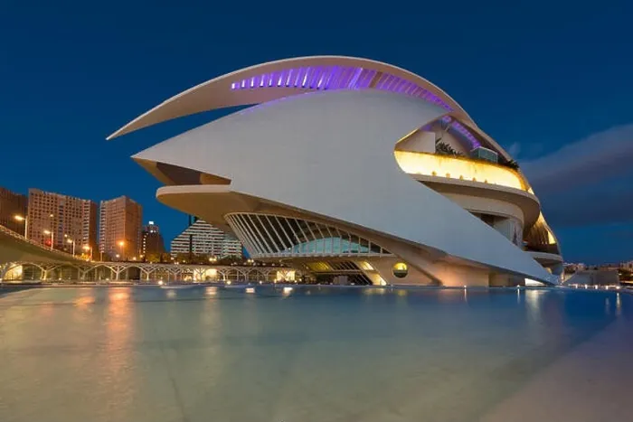Framed Print : Valencia Opera House or Palau de les Arts Reina Sofia at night in Valencia, Spain Framed Print : Valencia Opera House or Palau de les Arts Reina Sofia at night in Valencia, Spain