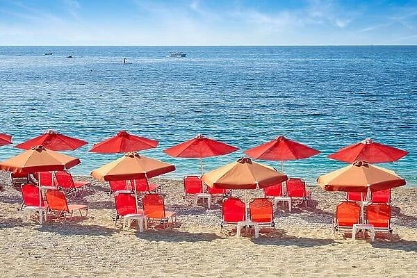 Valtos Beach, Parga, Ionian Coast, Greece