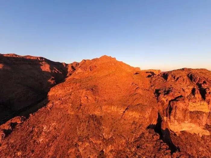 Framed Print : various drone images of the superstition mountains in gold canyon Arizona taken at different times of the day Framed Print : various drone images of the superstition mountains in gold canyon Arizona taken at different times of the day
