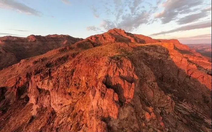 Framed Print : various drone images of the superstition mountains in gold canyon Arizona taken at different times of the day Framed Print : various drone images of the superstition mountains in gold canyon Arizona taken at different times of the day