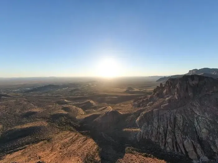Framed Print : various drone images of the superstition mountains in gold canyon Arizona taken at different times of the day Framed Print : various drone images of the superstition mountains in gold canyon Arizona taken at different times of the day