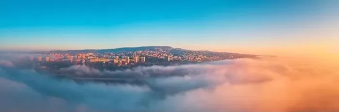 Framed Print : Varna, Bulgaria cityscape, aerial drone view over the city skyline Framed Print : Varna, Bulgaria cityscape, aerial drone view over the city skyline