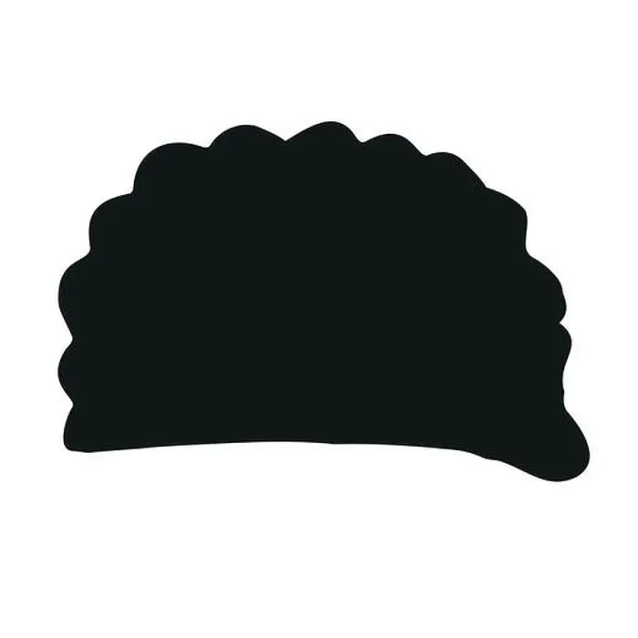 Framed Print : Vector hand drawn dumpling silhouette isolated on white background Framed Print : Vector hand drawn dumpling silhouette isolated on white background