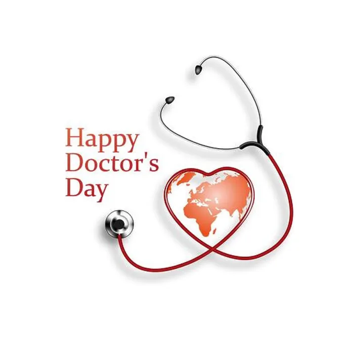Framed Print : Vector illustration Happy Doctor's Day Background Framed Print : Vector illustration Happy Doctor's Day Background
