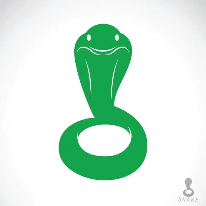 Framed Print : Vector image of an green snake on a white background. Easy editable layered vector illustration. Wild Animals Framed Print : Vector image of an green snake on a white background. Easy editable layered vector illustration. Wild Animals