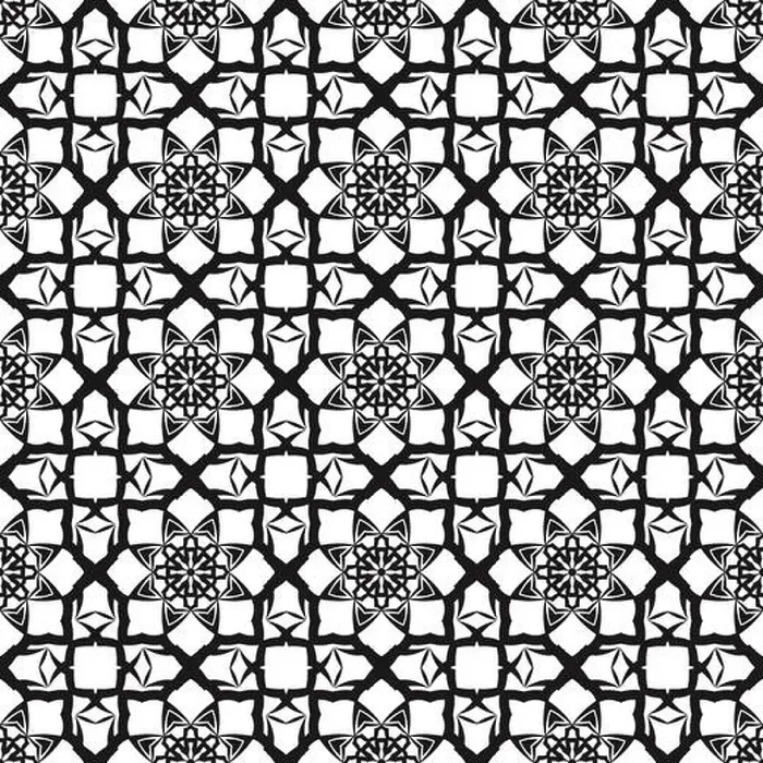 Framed Print : Vector Ornamental Seamless Line Pattern Framed Print : Vector Ornamental Seamless Line Pattern
