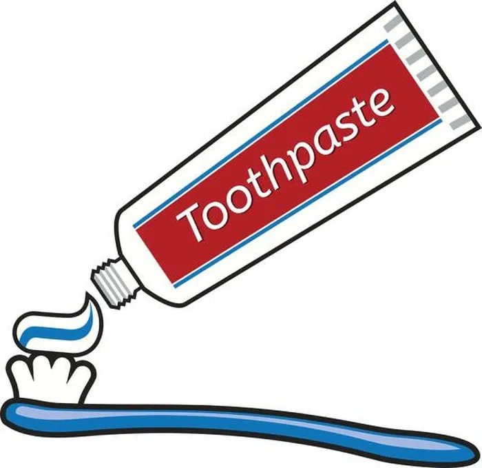 Framed Print : vector toothbrush and toothpaste tube drawing isolated on white background Framed Print : vector toothbrush and toothpaste tube drawing isolated on white background