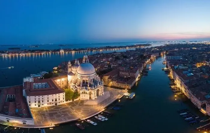 Framed Print : Venice from above with drone Framed Print : Venice from above with drone
