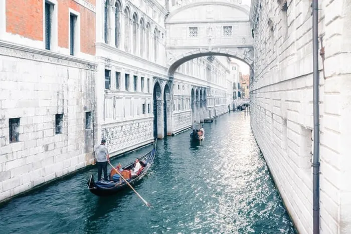 Framed Print : Venice, Italy - August 7, 2014: gondolas and boats on venetian canal Framed Print : Venice, Italy - August 7, 2014: gondolas and boats on venetian canal