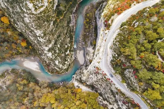 Framed Print : The Verdon Gorge (French) Framed Print : The Verdon Gorge (French)